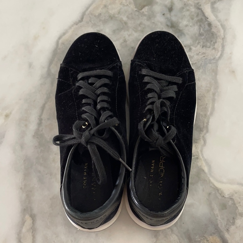 Cole Haan Velvet Sneakers